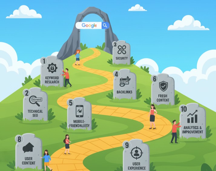 SEO para Principiantes: 10 Pasos para Aparecer en Google.